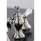 Kingston Brass KC7066PL Vintage 8" Widespread Bathroom Faucet, Polished Nickel KC7066PL - alternate 4